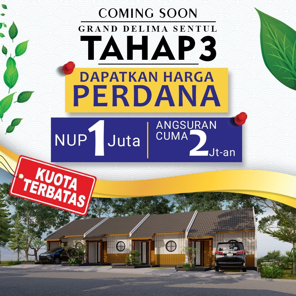 Coming Soon Grand Delima Sentul Tahap 3 - Dapatkan Harga Perdana